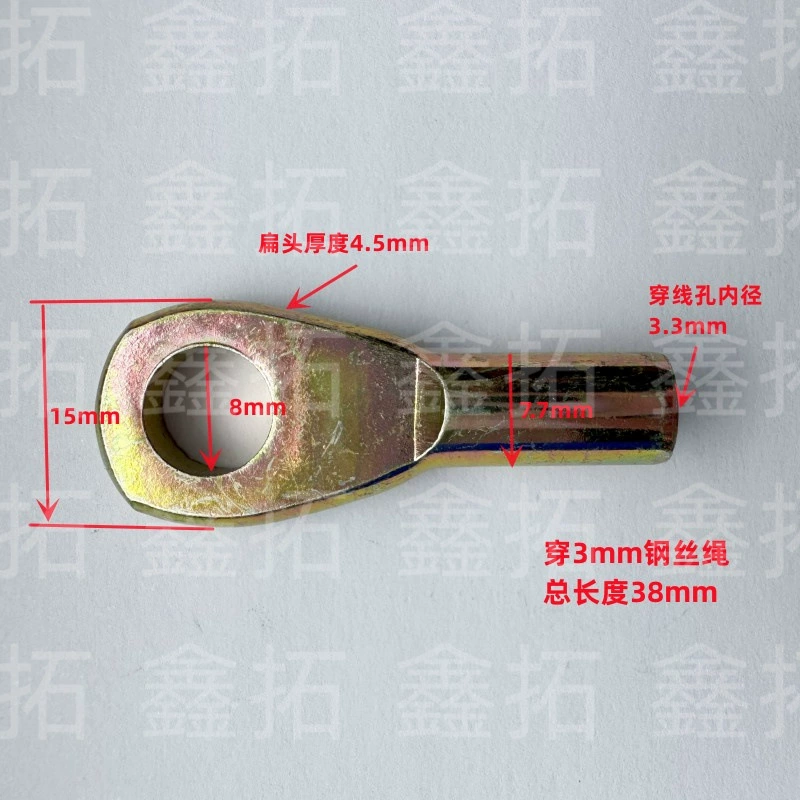 Электропроводка 3 мм оборудование для фитнеса фиксированный разъем троса производители аксессуаров прямые поставки проволоки из нержавеющей стали рыбий глаз терминал