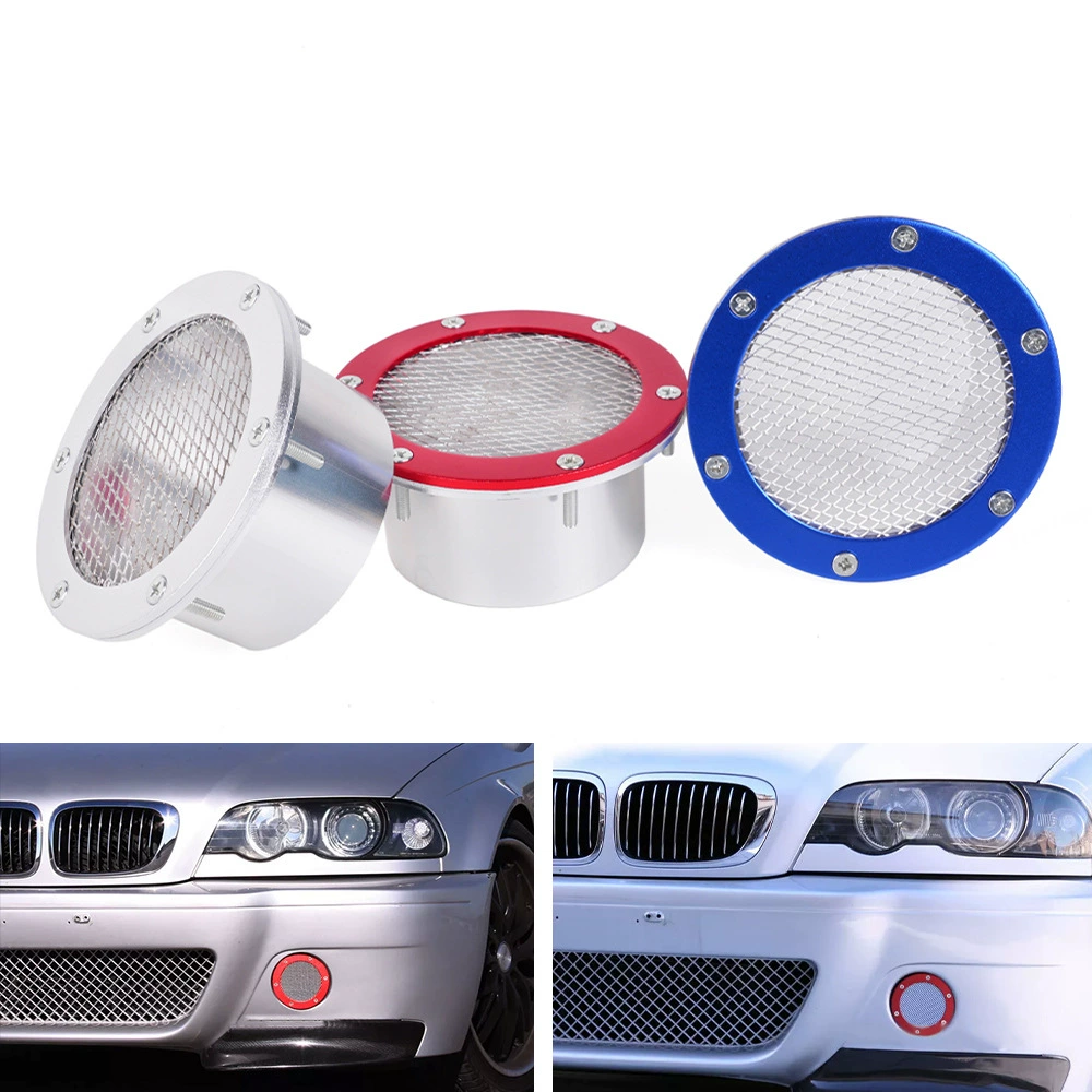Трансграничные аксессуары для модификации автомобиля, воздуховыпускное отверстие, воздухозаборник из алюминиевого сплава, воздушный фильтр с сеткой, воздуховод, крышка воздухозаборной трубы