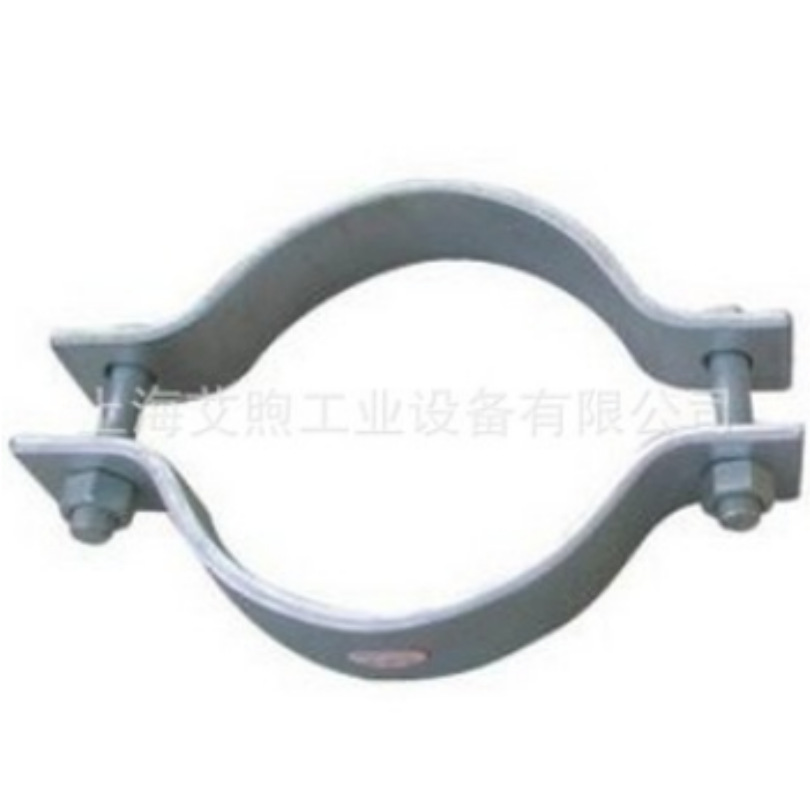 现货供应316L不锈钢圆形抱箍 单螺栓型圆形卡箍 双螺栓型圆形抱箍