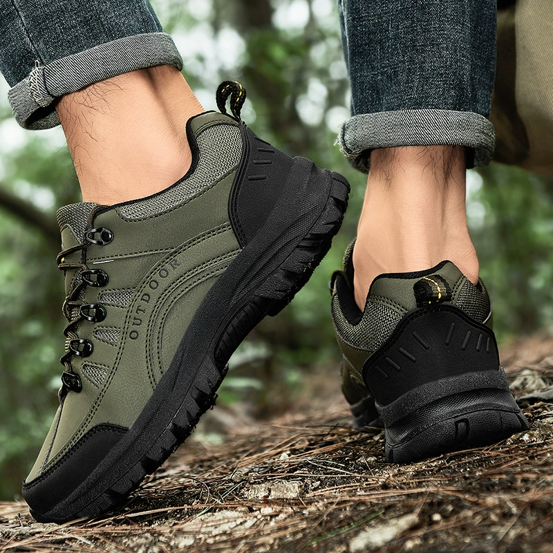 Demi-season non-slip wear-resistant climbing sports shoes for hiking, plus size