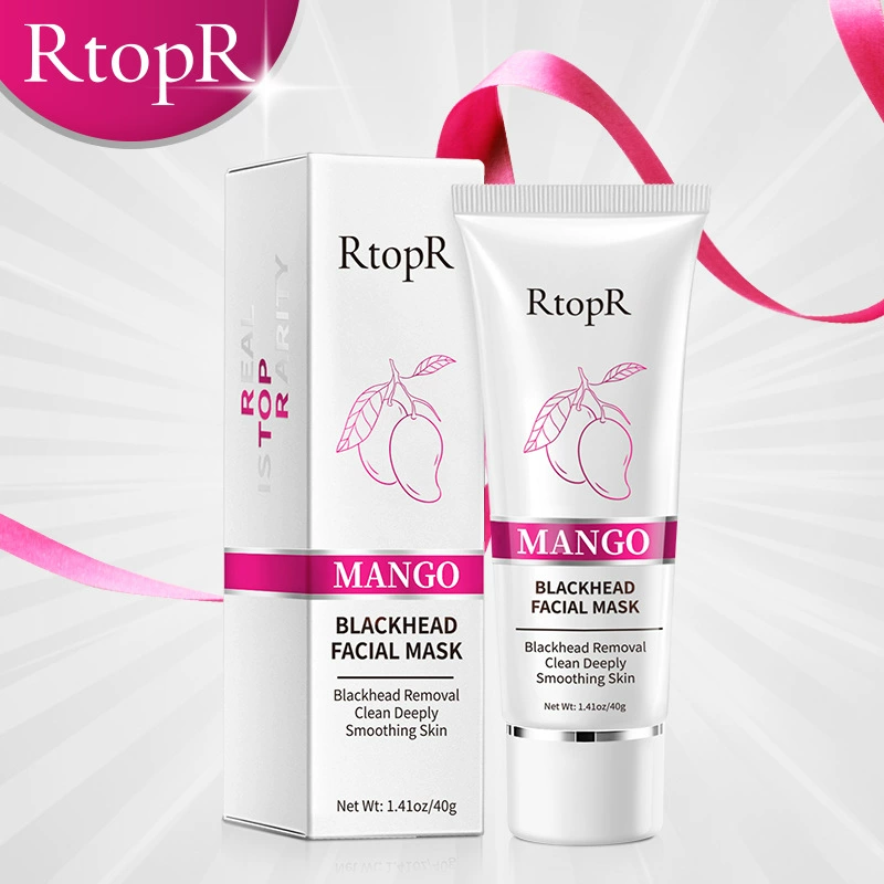 Facial Mask (RtopR) Mango Blackhead, 40 g — Pore Cleansing & Skin Smoothing