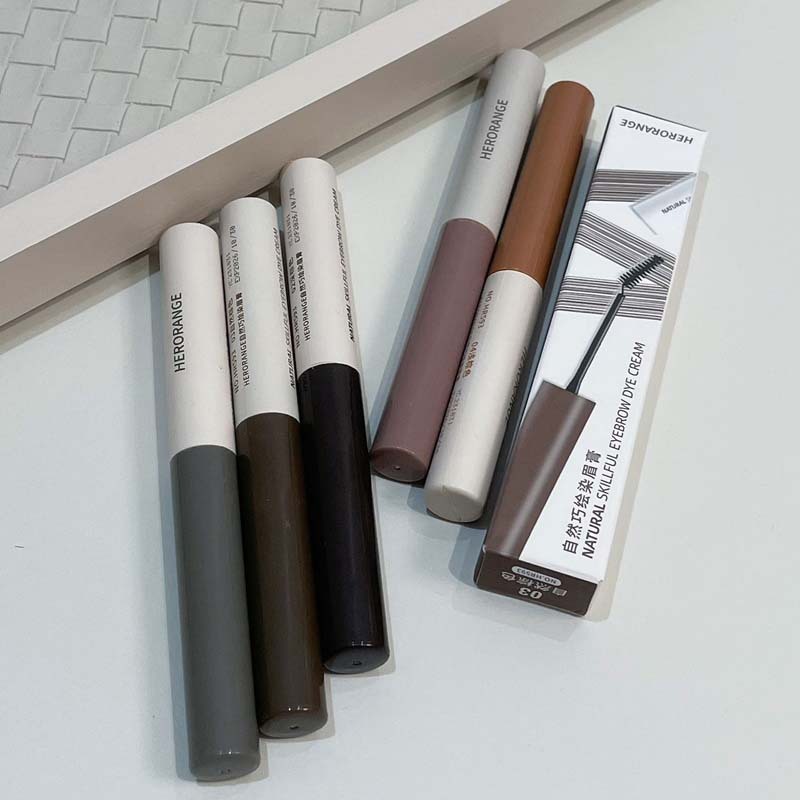 HERORANGE自然巧絵染眉膏薔薇灰粽日常は初心者の防水防汗女HR593をコントロールしている|undefined
