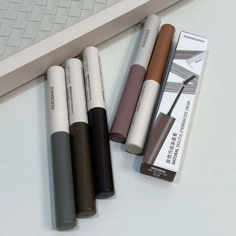 HERORANGE Waterproof eyebrow dye, long-term effect, styling, no smudge