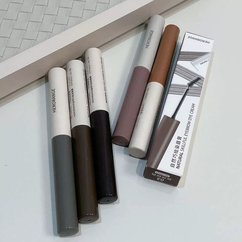 HERORANGE Waterproof eyebrow dye, long-term effect, styling, no smudge