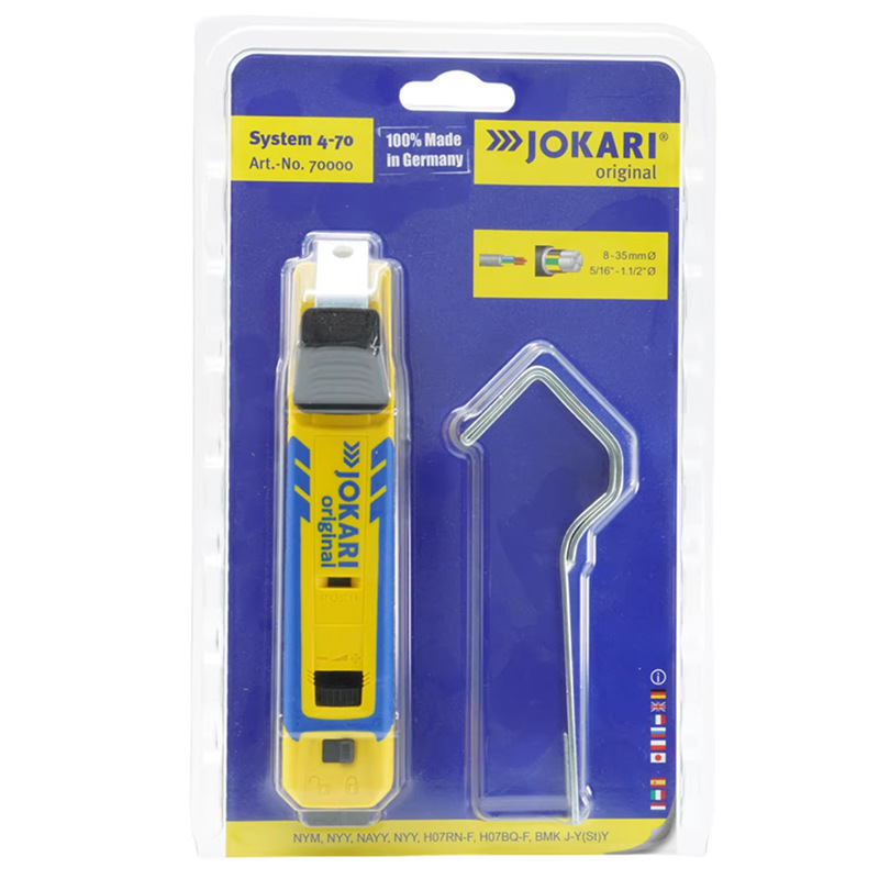 Mango de madera cuchillo plegable electricista con cuchilla y alambre y cable escariador peeling electricistas cuchillo