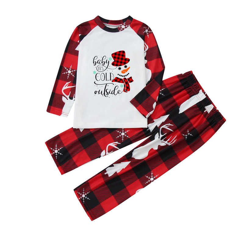 thumbnail image 3 of Pijamas navideños familia Navidad ropa estampada para el hogar pijamas ropa para padres e hijos, 3 of 5