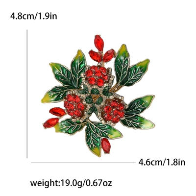New Korean Fashion Alloy Yaxa sancaqları - red-4467-rd