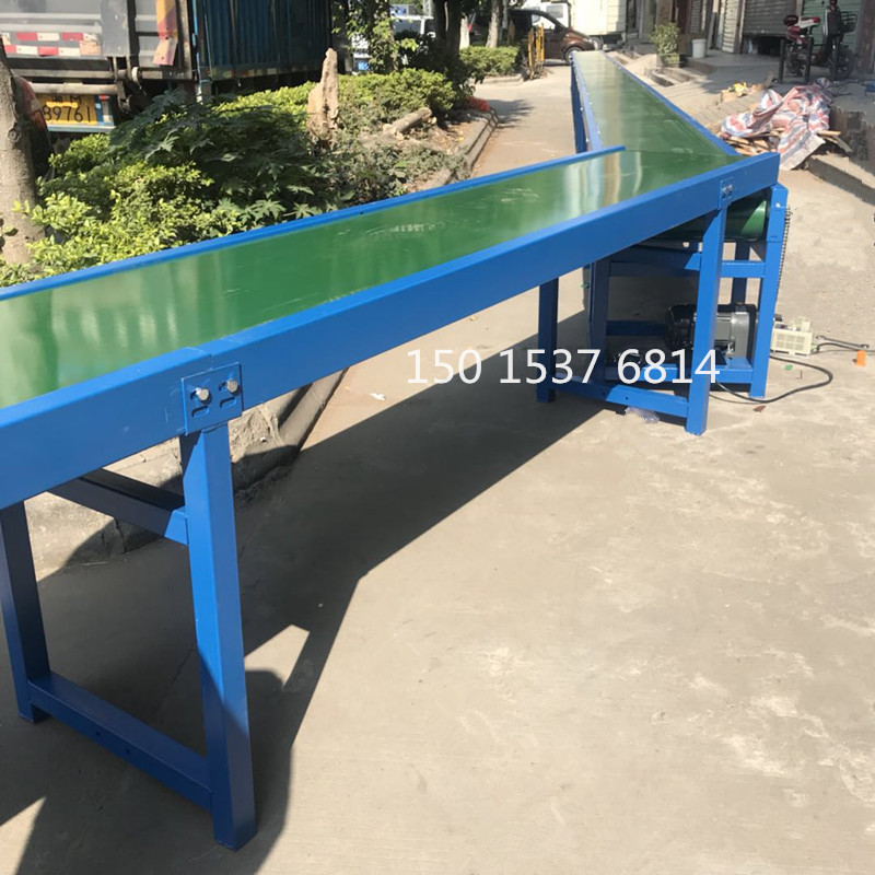 电商物流快递分拣流水线移动式皮带输送机输送设备传送带高效分拣