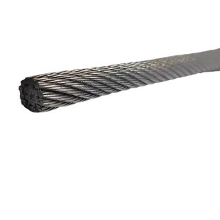 Multi-strand filament smooth surface 19*7 anti-rotation steel core wire rope crane cableway hoisting equipment hoist coal mine