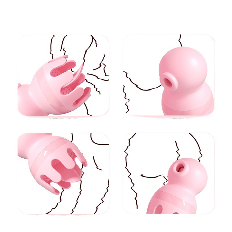 Danjump woman licking the tongue lick and sucks the clitoris jumping, the female inserted into the body's strong earthquake mute mini