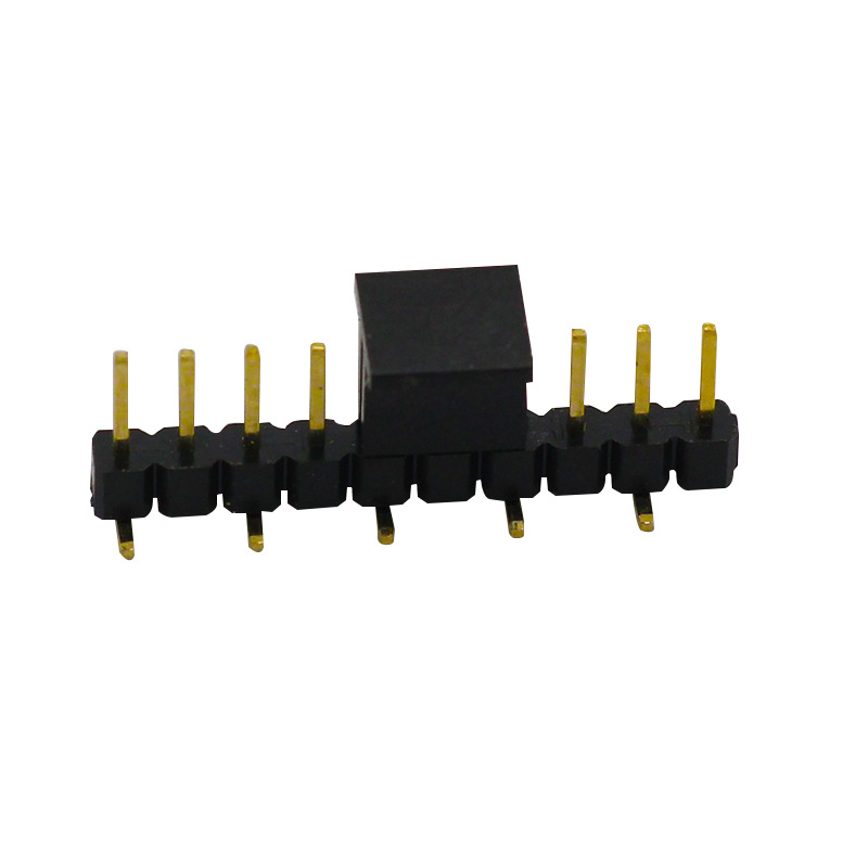 专业生 产单排双排排母0.8/1.0/1.27/2.0/2.54全系列贴片直插弯母