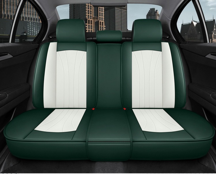 Car Seat Cushion Manufacturer Wholesale New Models of Nappa Leather All-Season Full-Coverage Car Seat Cushions Cross-Border Foreign Trade Dropshipping