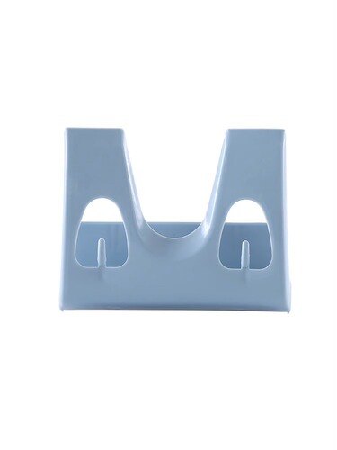 Simple pot lid rack storage rack kitchen multi-functional wall-mounted cutting board rack nail-free and punch-free kitchen rack with hook
