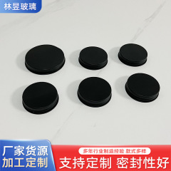 现货批发多种款式铝制瓶盖加厚铝盖密封罐圆形黑色盖子玻璃罐盖子