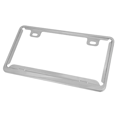 Factory Direct Supply Japanese License Plate Frame Foreign License Plate Frame Development Global License Plate Frame Stainless Steel License Plate Frame (License plate holder/license plate holder) - true-color