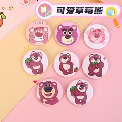 アニメ周辺グッズ ストロベリーベア マグネットバッジ リトルベア ブローチ バッジ プラスチックピン バッグ飾り バッグアクセサリー