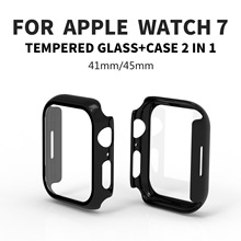 适用苹果手表series7保护一体壳Apple iwatch 7/6/5/4/3/2/1 case
