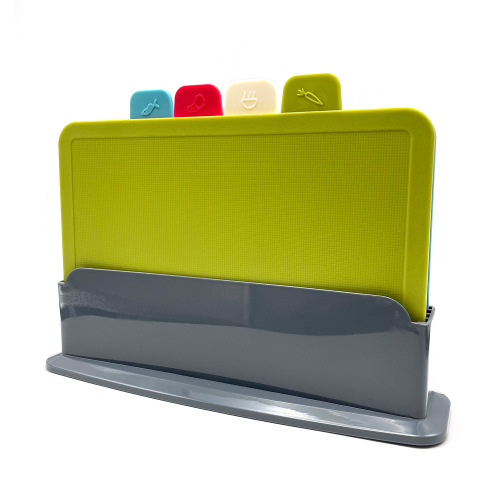 Household baby food supplement classification multi-purpose cutting board four-piece set PP plastic cutting board set PP good chopping board