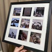 纪念礼物小红书九宫格多宫格相框洗照片网红闺多孔相框摆台