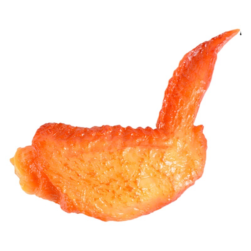 En stock simulación patatas fritas pollo frito llavero pollo pierna alitas de pollo modelo de comida y jugar hamburguesa accesorios adornos de juguete