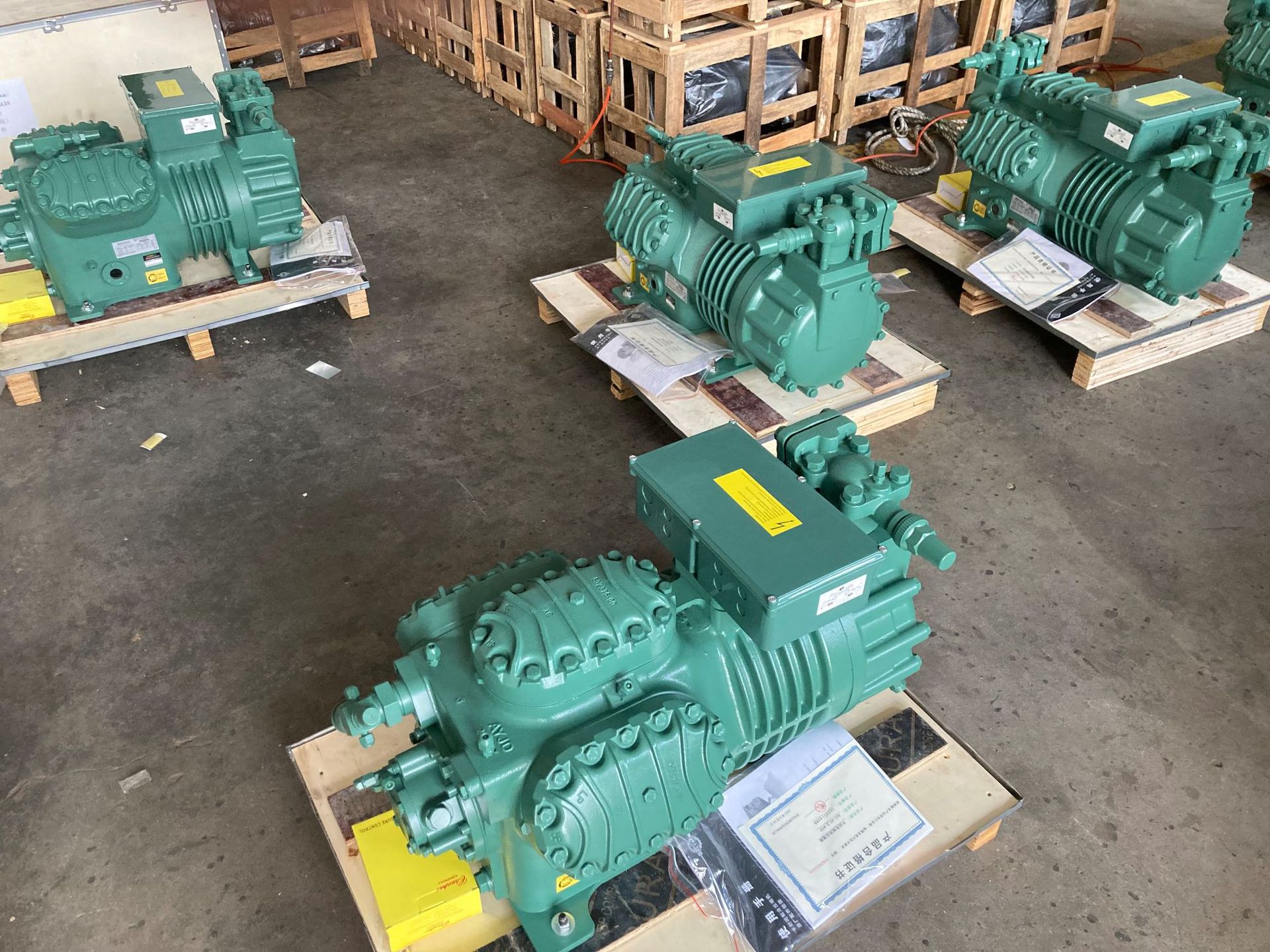 供应比泽尔制冷压缩机  冷库机械及行业设备制冷压缩机