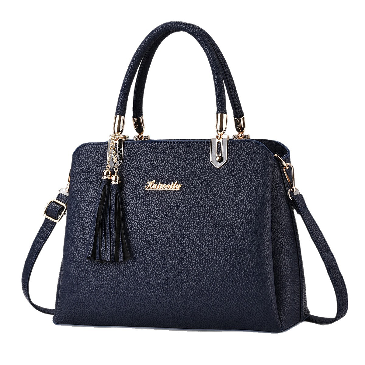 Bolsa de mano de ornamentación de bordas, bolsas de hombro casuales de moda, bolsas transfronterizas nuevas de gran capacidad.