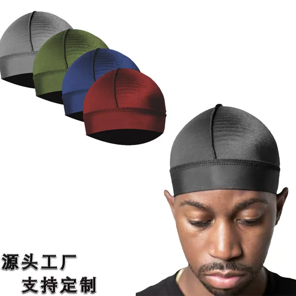 New Style Cycling Cap Spandex Sleep Cap Outdoor Sports Hat Motorcycle Bicycle Headgear Lining Amazon Cross-Border