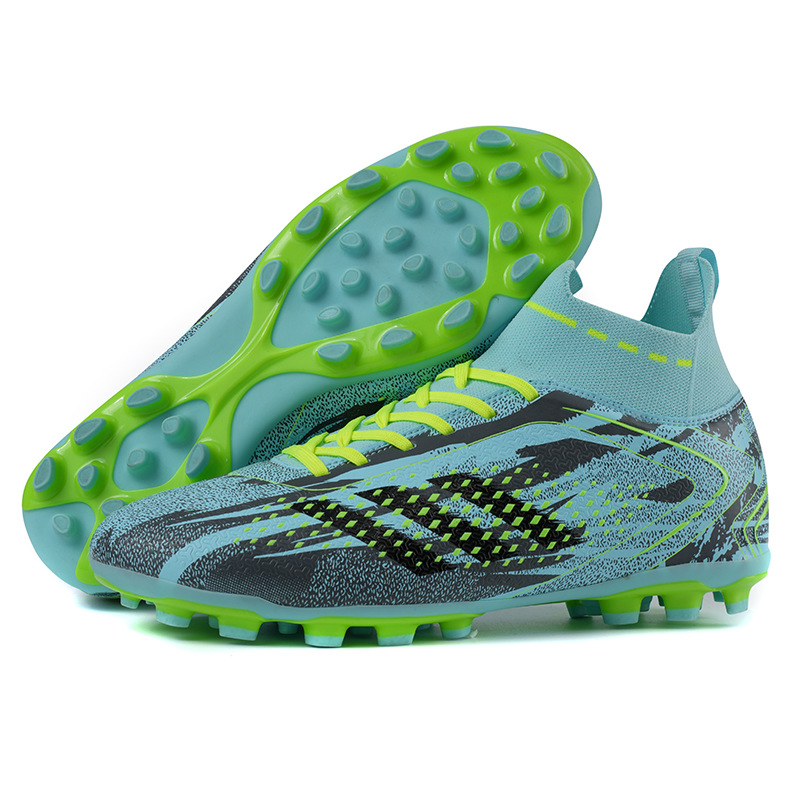 Nuevos zapatos de fútbol hombres y mujeres de clavos largos zapatos de entrenamiento antideslizantes juveniles zapatos de fútbol