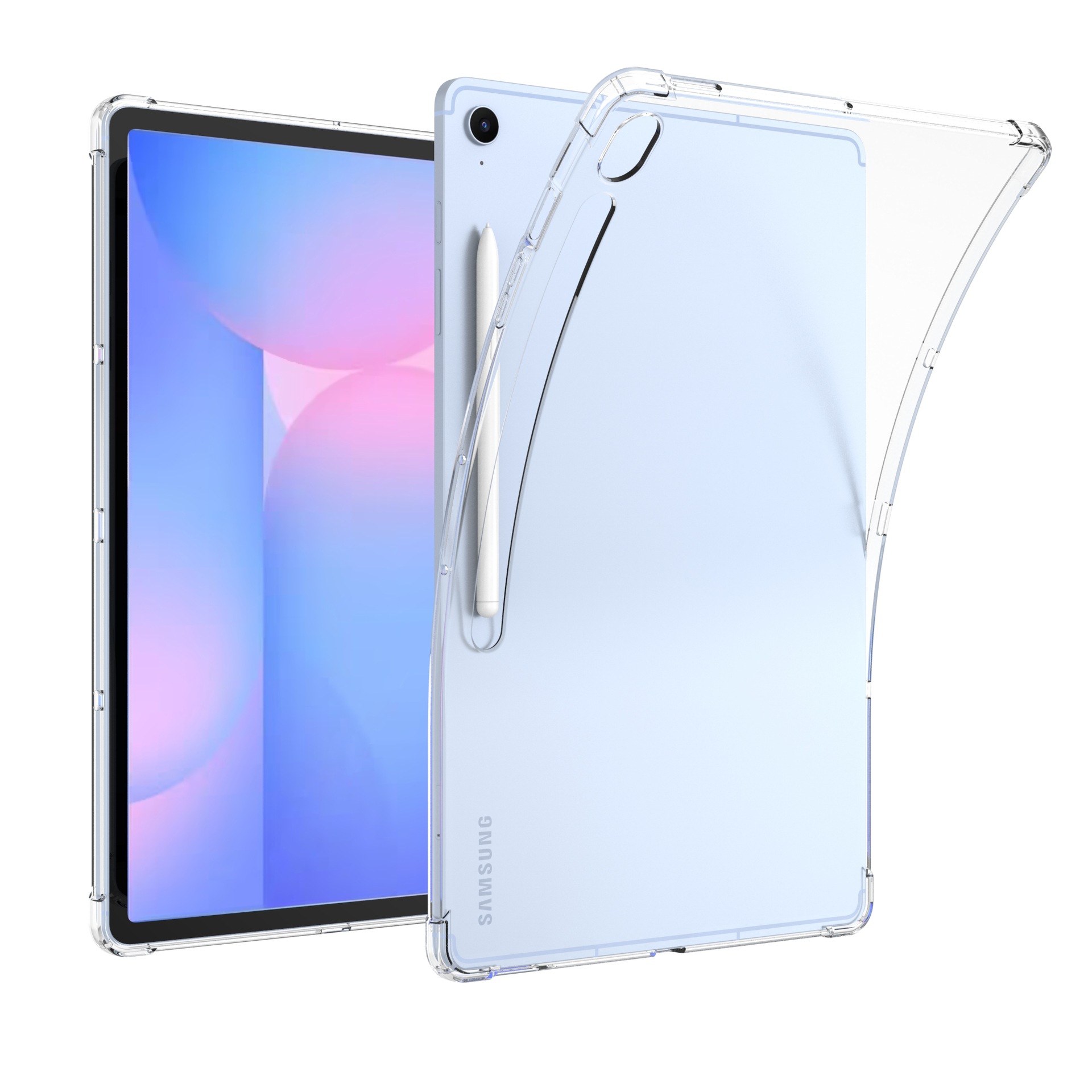 适用Galaxy Tab S10FE+ 13.1寸防摔气囊保护套S10FE 10.9全包软壳