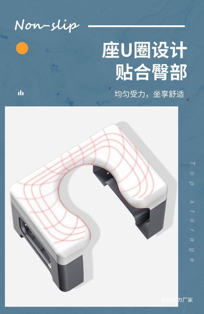 Pregnant women's toilet, elderly people's toilet chair, children's squat toilet chair, squat to seat toilet chair, simple plastic, anti-slip and thickened undefined