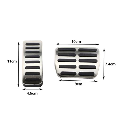 Brake Pedals, Model a, Dekorativ pedal başlıqları