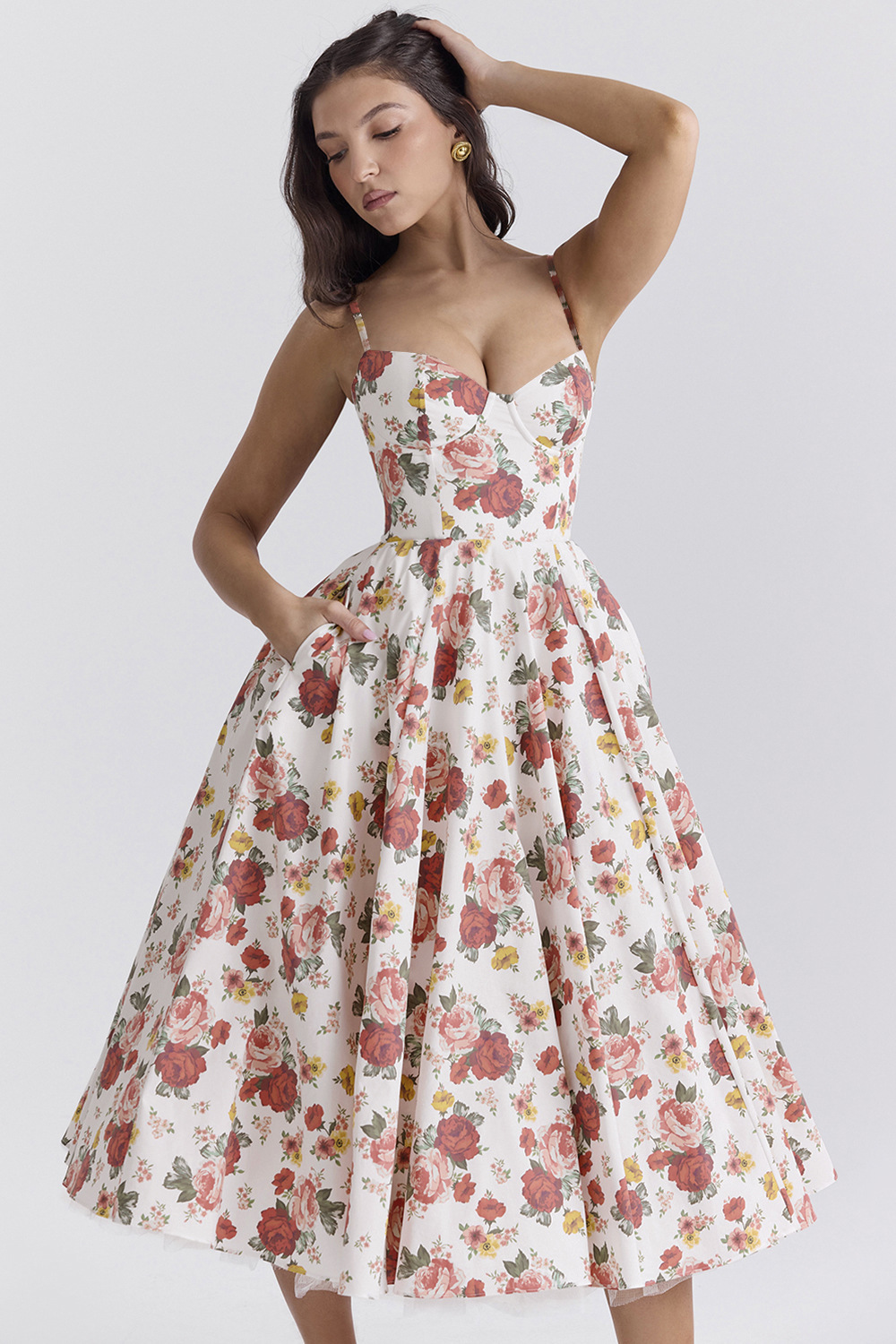 Women's Double Layer Mesh Swing Dress Princess Style Summer Fashion_voghion.com