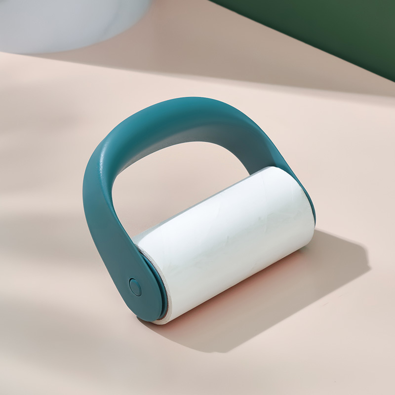 Diseño de estilo nórdico ropa para el hogar Dispositivo de adherencia del cabello lágrima de la mano rodillo de papel pegajoso cepillo rodillo de pelo pegajoso Dispositivo de adherencia del pelo del animal doméstico