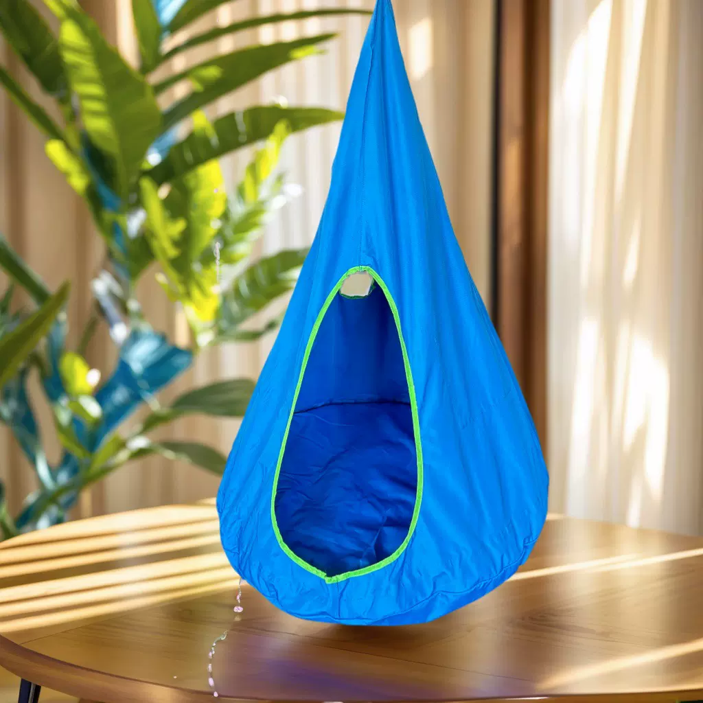 儿童秋千室内外吊椅加宽加大庭院牛津布鸟巢吊床空中帐篷吊篮