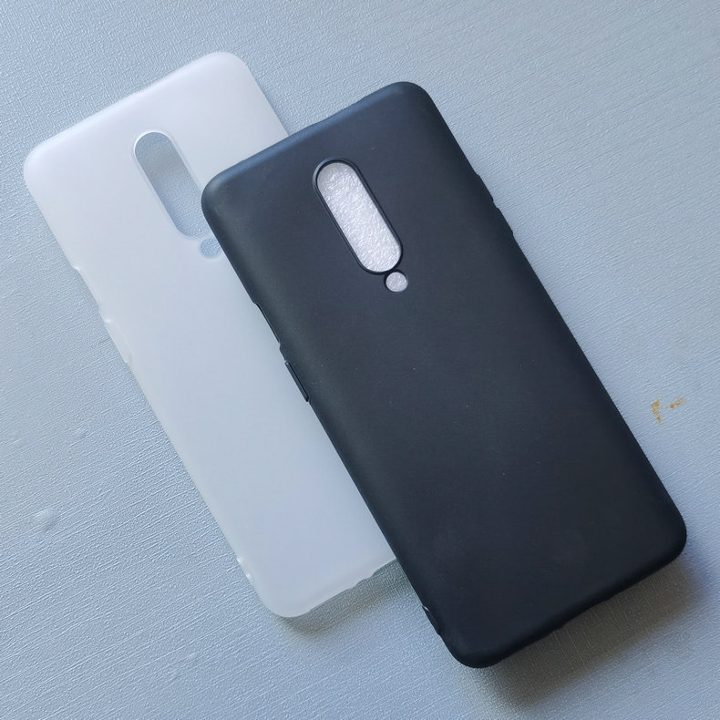 Suitable for One Plus 7Pro Mobile Phone Case 1+7Pro Protective Cover Transparent Silicone Frosted Anti-Scratch Soft and Simple