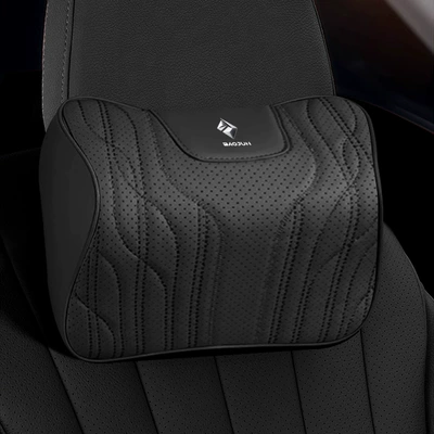 Waist support — Seat Cushion and Neck Pillow - noble-black-neck-pillow