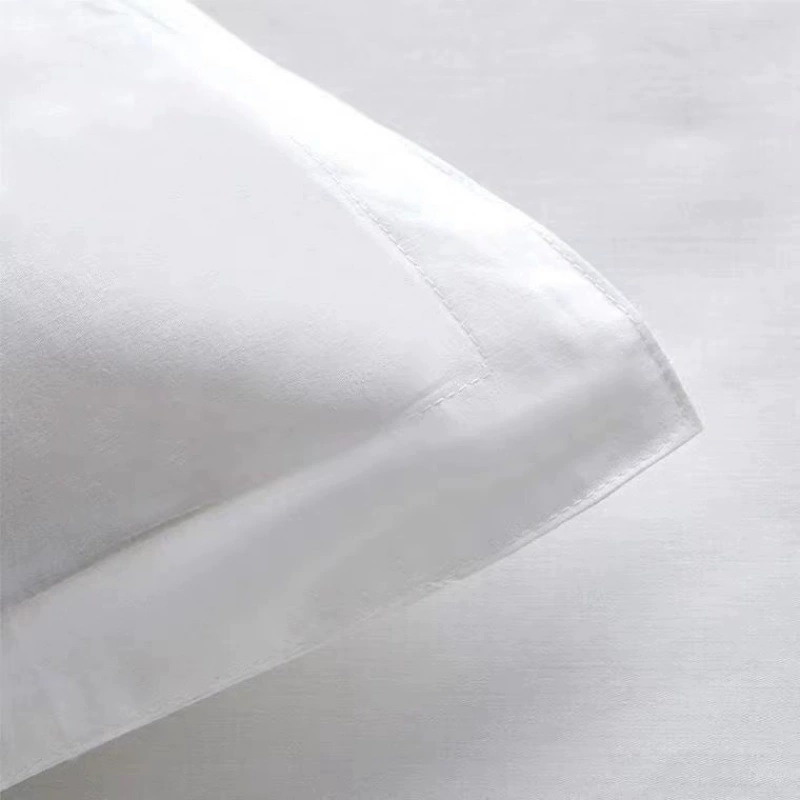 Room bedspread, white pillowcase, increased thickness
