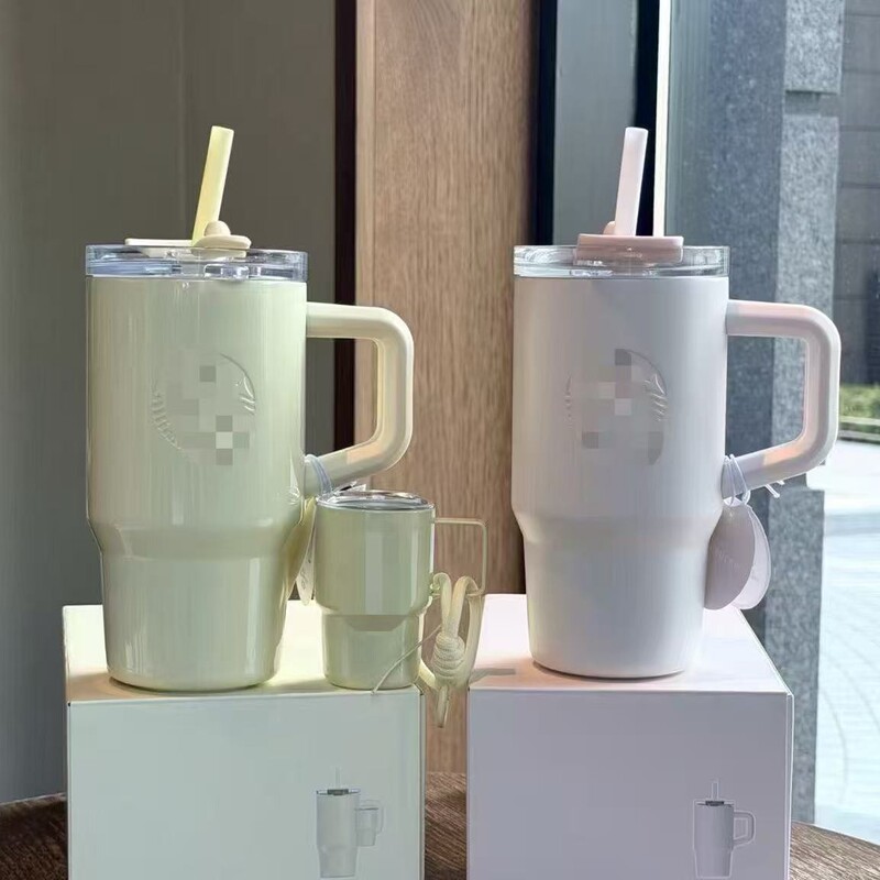 Star Dad's new weather bureau small ice cup 591ML double cup straw cup Star Dad's new weather bureau small ice cup 591ML double cup straw cup