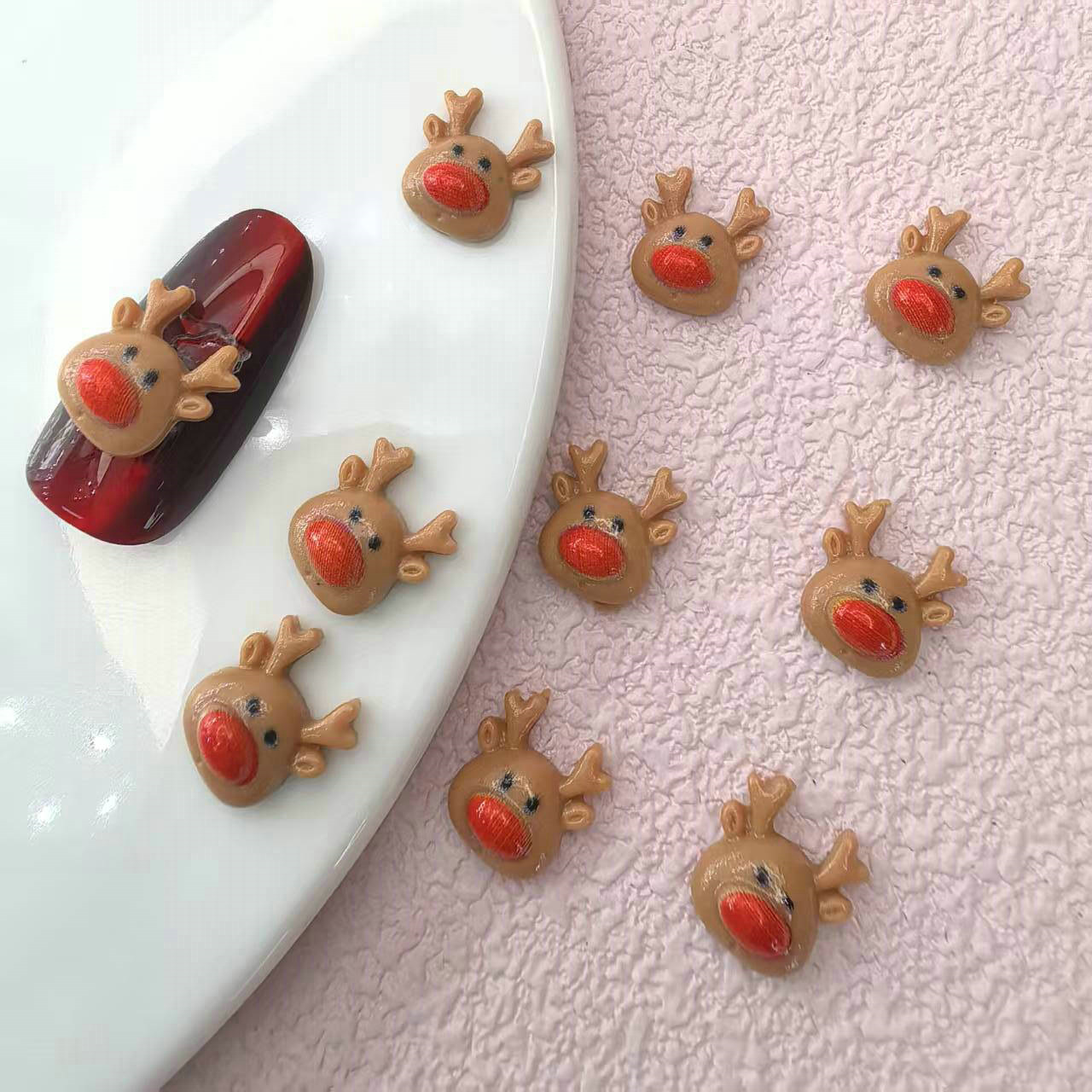 圣诞用品铃铛熊饰品配件美甲饰品批发装饰创意美国0006.jp