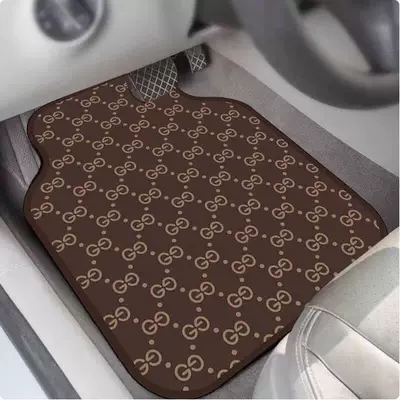 Foot Mat, Easy to Clean, Avtomobil döşəmə paspasları - unlabeled-car-floor-mats-brown-5050cm-upgraded-version-of-diatom-mud-in-the-back-row