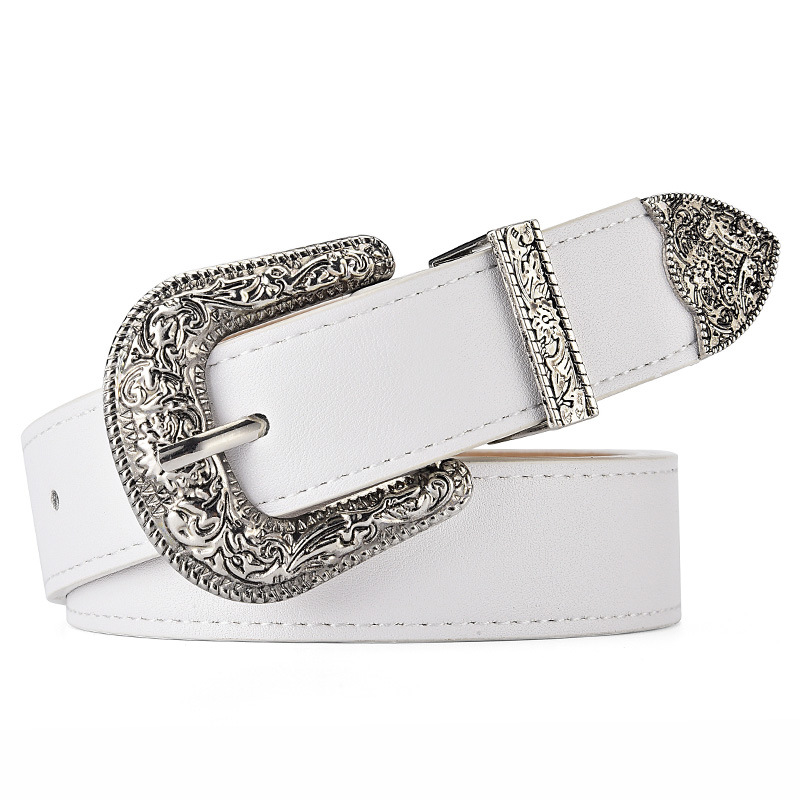 100g Weight Belt Classification 1 Piece Quantity Daily, Street Occasion Pu Leather, Alloy Material Solid Color Pattern Women's Gender Basic, Classic Style Style Basic Classic Style Solid Color Pu Leather Alloy Women's Leather Belts 13