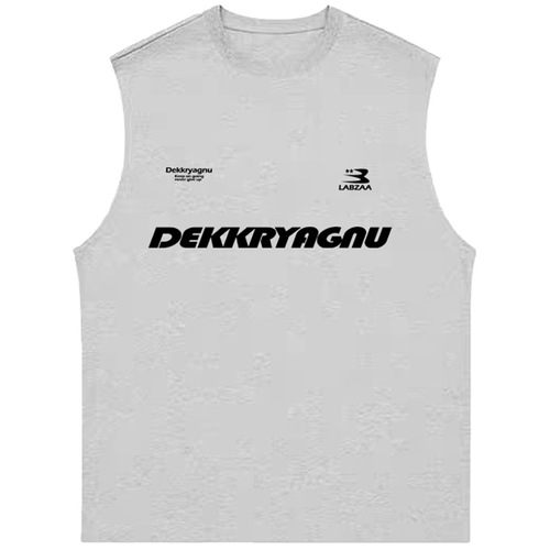 American street letter print denim jacket men's summer fashion brand loose sport fitness versatile base shirt