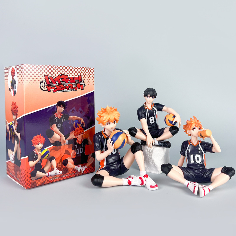 Volleyball Boy Figure Hinata Xiangyang Kageyama Feixiong Pressed Instant Noodles Handheld Doll Model Car Chassis Ornament Box Volleyball Boy Figure Hinata Xiangyang Kageyama Feixiong Pressed Instant Noodles Handheld Doll Model Car Chassis Ornament Box