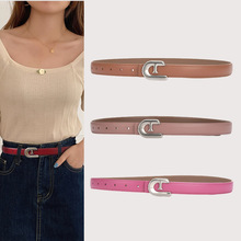 腰带女时尚百搭真皮韩版裤子连衣裙皮带女款高级感装饰工厂直销