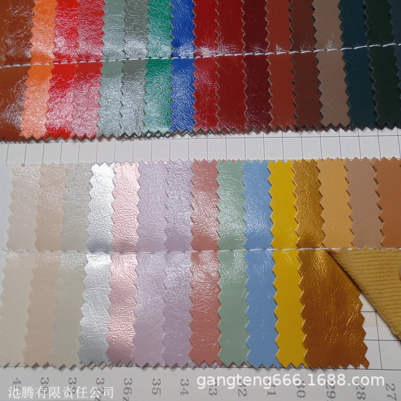 亮面环保 油皮PU 亮光油蜡 褶皱 网线条 皮革 折痕仿牛皮 爆裂纹