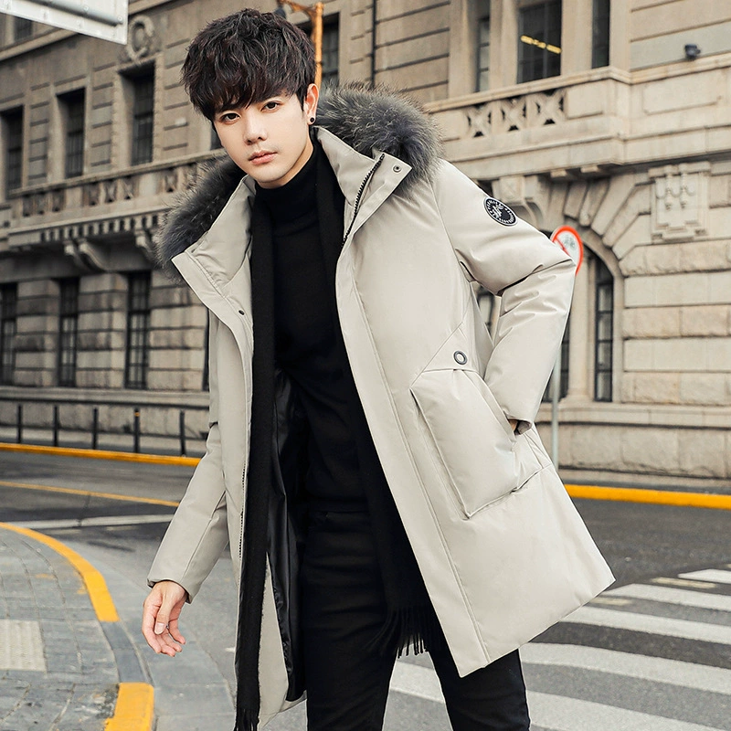 Новый толстый пуховик с капюшоном для мужчин и женщин