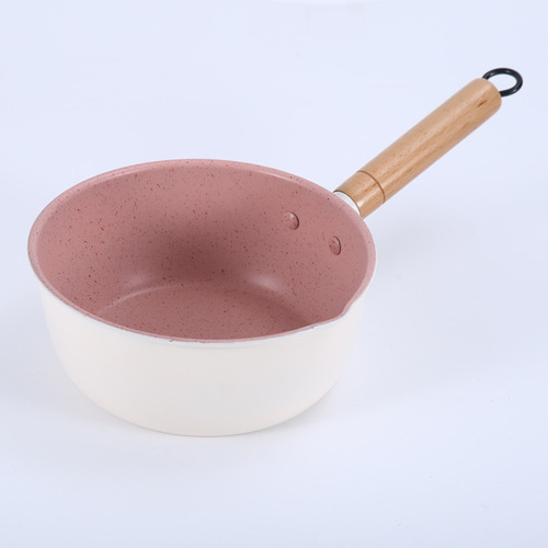 Cross-border e-commerce medical stone small milk pot Japanese-style snow pan medical stone non-stick pan baby food supplement non-stick pan