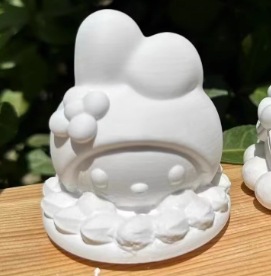 멜로디 싱글 헤어 커버 라텍스 몰드 스몰