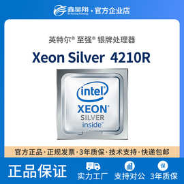 4210R 英特尓 CPU 银牌 silver 4210R 2.4-3.2GHZ 10核20线程