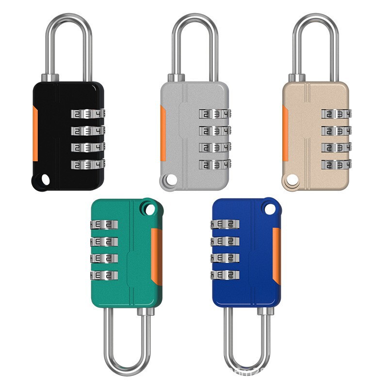 防水防錆パスワード南京錠小型ロックキャビネットロック学生寮ジムバックパック荷物ロック盗難防止|undefined